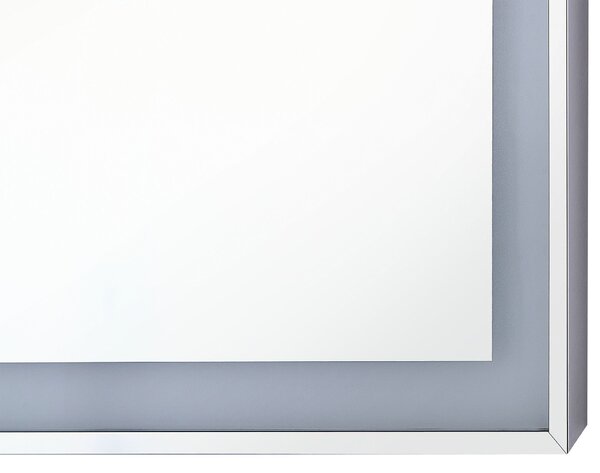 LED fürdőszobai tükör ARGENS 90 cm 70 cm Ezüst