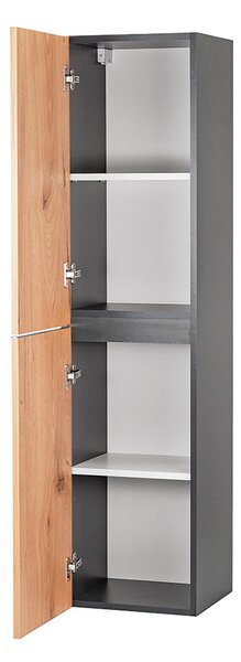 Vario Trim 35 függesztett oldal szekrény antracit-tölgy