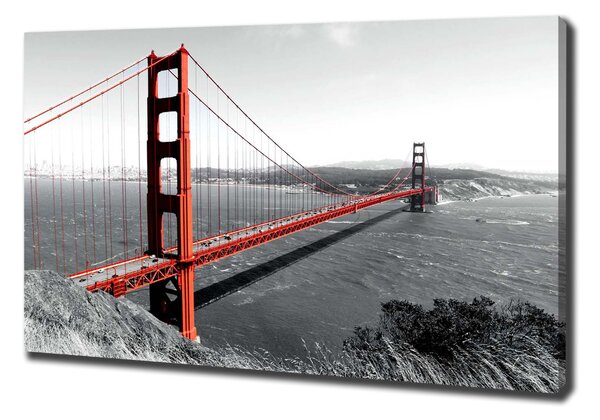 Vászonfotó Bridge san francisco