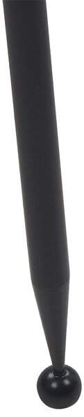 Virágállvány LEIKA 29 cm Fekete Fém