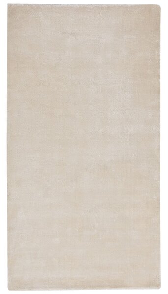 Szőnyeg GESI II Világosbézs 80 x 150 cm Viszkóz
