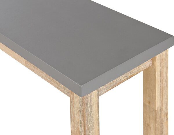 Kerti pad OSTUNI 160 cm Beton Szürke