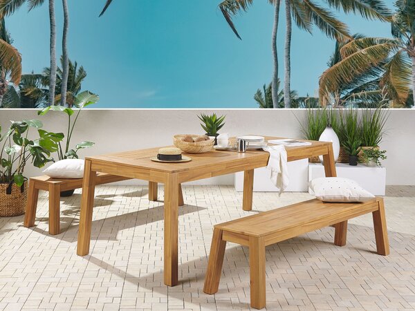 Kerti pad LIVORNO 169 cm Akácfa Barna