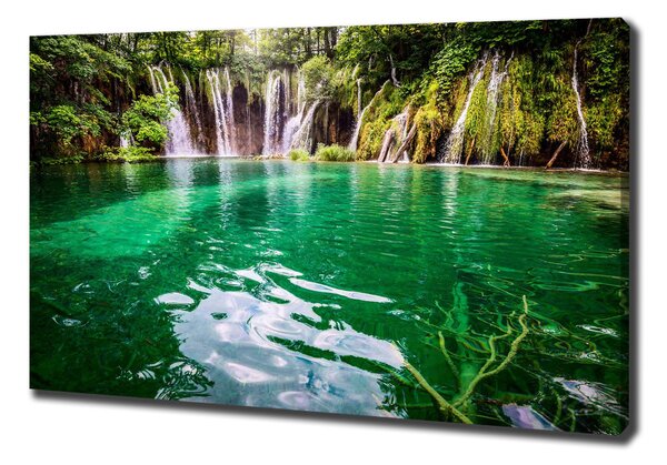 Vászon nyomtatás Lake plitvicei