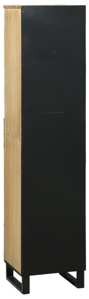 Fürdőszoba szekrény Szilárd Mangófából 38x33,5x160 cm