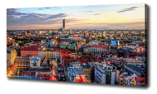 Vászonfotó Panorama wroclaw