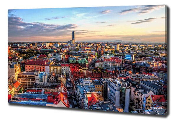 Vászonfotó Panorama wroclaw