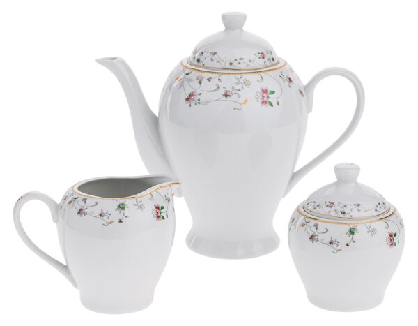 TEMPO-KONDELA GARIDA TYP 3, étkészlet, 57 db-os szett, porcelán