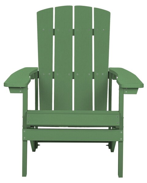 Kerti szék ADIRONDACK Zöld