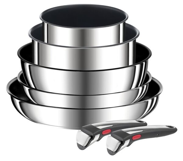 Tefal L9749202 Ingenio rozsdamentes acél Edénykészlet, 7 részes