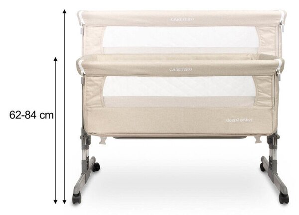 Caretero Sleep2gether babaöböl-Beige