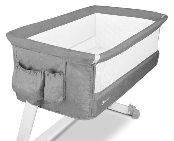 Lionelo Theo 2in1 Babaöböl és babaágy - Concrete
