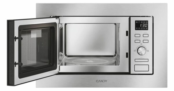 Candy CA38FMW8NG Ezüst Beépíthető 17 L Mikróhullámú sütő