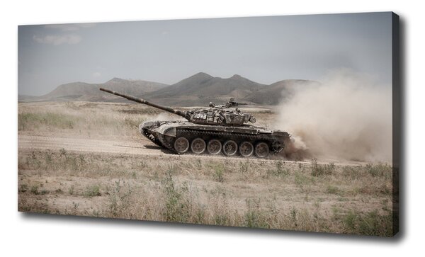 Vászonkép falra Tank a sivatagban