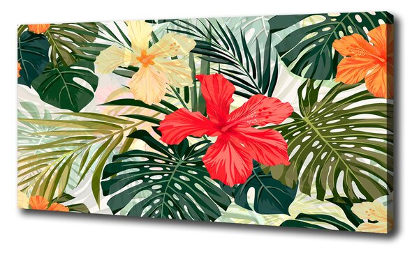 Fali vászonkép Hawaii virágok
