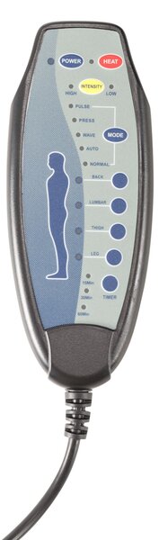 Pepita COMFORT XXL dönthető Masszázsfotel 8 masszázspont, melegítő funkció, távirányító - Sötét bézs