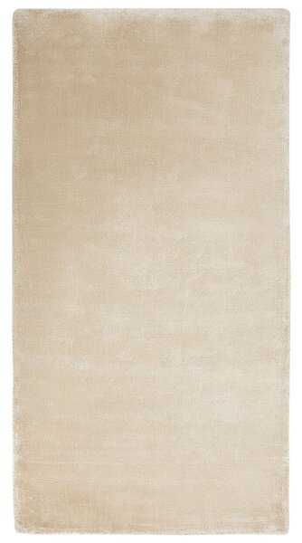 Bézs rövid szálú szőnyeg 80 x 150 cm GESI II