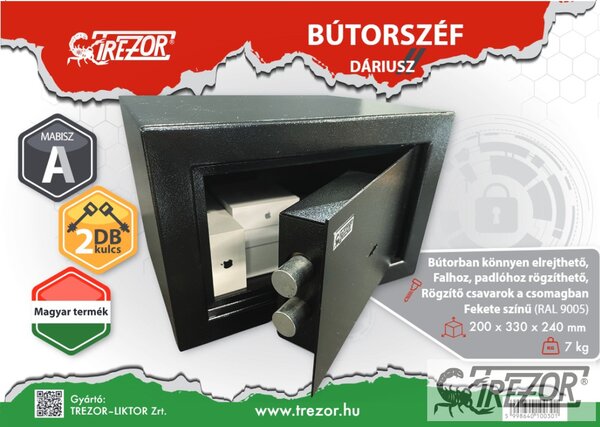Trezor Bútorszéf Dáriusz II