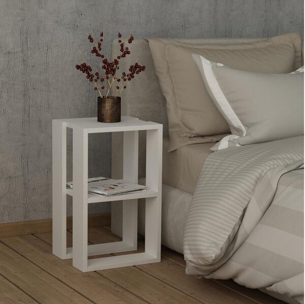 Asir Éjjeliszekrény LONIE 55x30 fehér AS0528