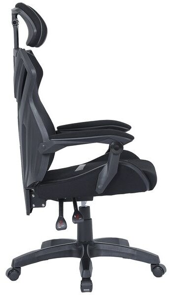 The G-Lab Gamer szék - KS BARIUM BLACK (fekete; állítható magasság; áll. kartámasz)