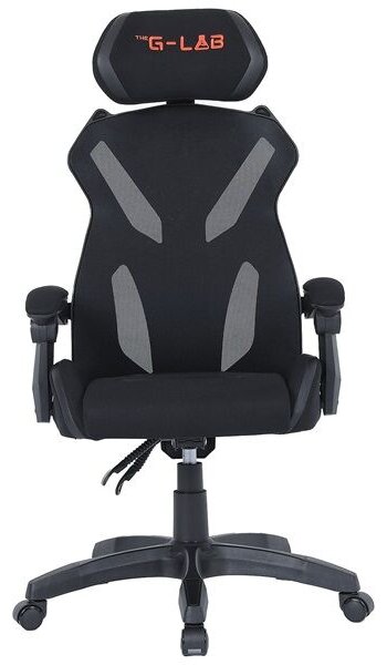 The G-Lab Gamer szék - KS BARIUM BLACK (fekete; állítható magasság; áll. kartámasz)