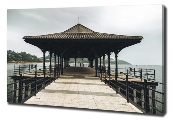 Vászonfotó Pier hong kong