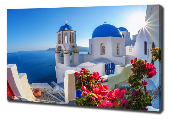 Vászonfotó Santorini, görögország