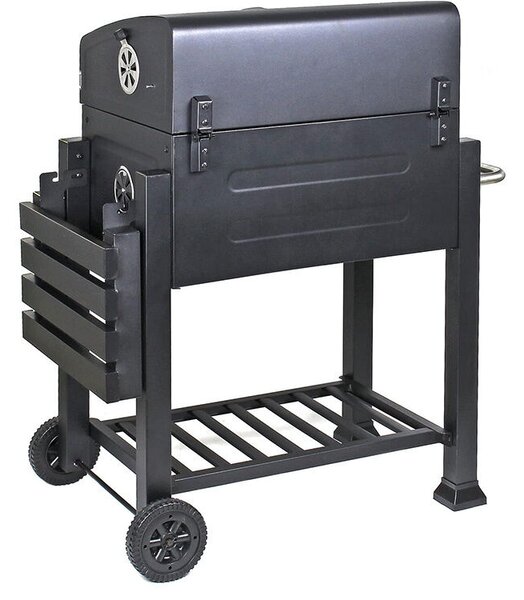 Fedeles kerti grillsütő polccal - 105x110x47cm