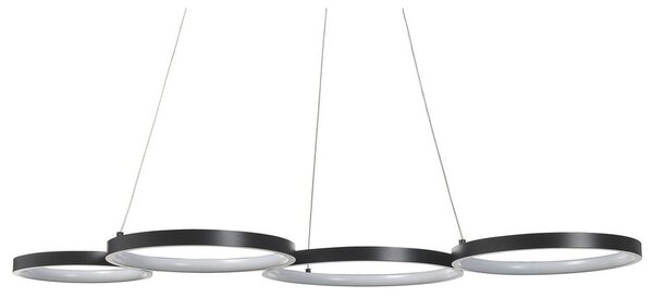 LED függőlámpa PIBOR Fém Fekete