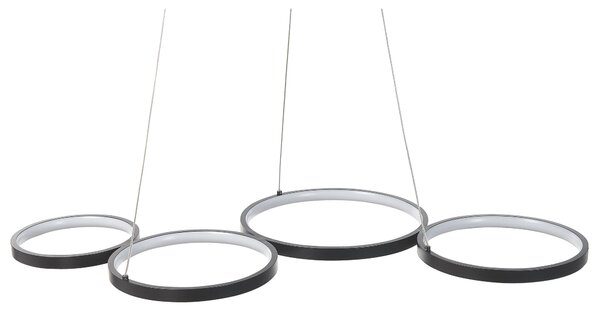 LED függőlámpa PIBOR Fém Fekete