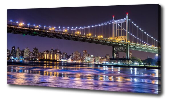 Vászonfotó Bridge new york city