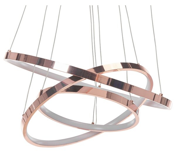 LED függőlámpa ATREK Fém Rose gold