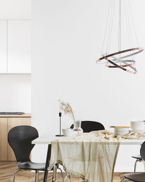 LED függőlámpa ATREK Fém Rose gold