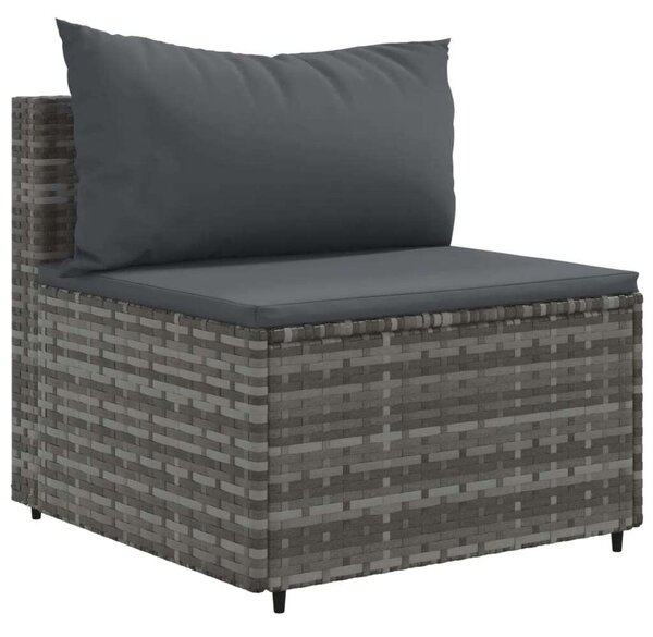 VidaXL Polyrattan Kerti Ülőgarnitúra - 6 részes