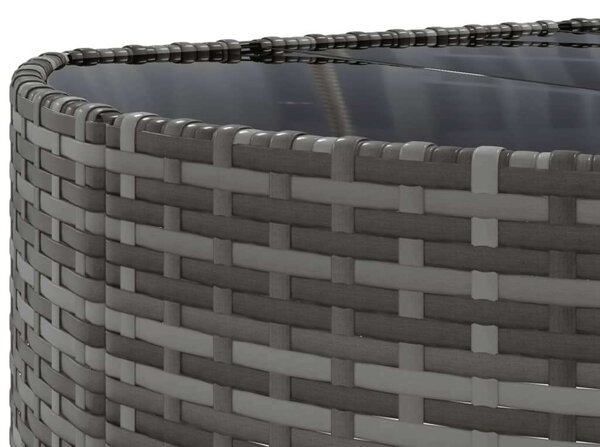 VidaXL Polyrattan Kerti Ülőgarnitúra - 6 részes