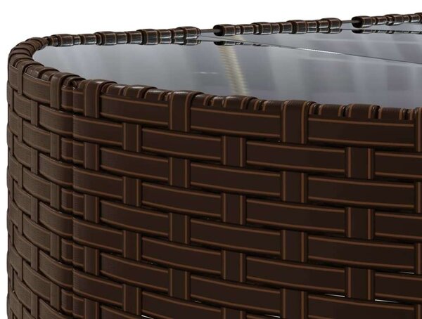 VidaXL Polyrattan Kerti Ülőgarnitúra - 4 részes - Barna