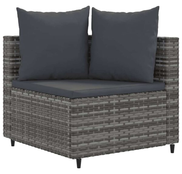 VidaXL Polyrattan Kerti Ülőgarnitúra - 6 részes