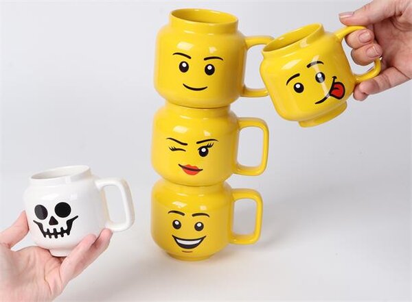 Bögre, kerámia, 530 ml, LEGO, Boy (L41460800)