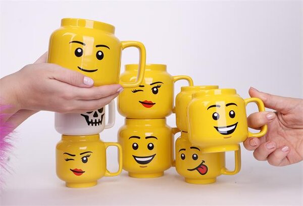 Bögre, kerámia, 530 ml, LEGO, Boy (L41460800)