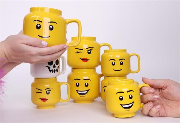 Bögre, kerámia, 530 ml, LEGO, Boy (L41460800)