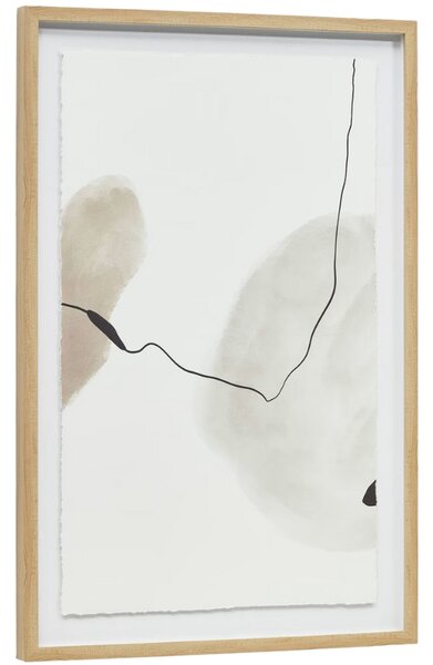 Absztrakt festmény Kave Home Torroello II. 90 x 60 cm