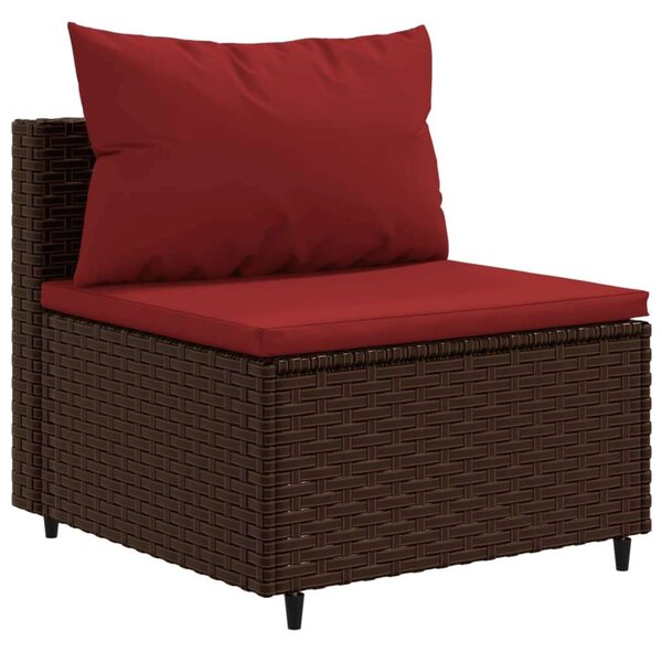 VidaXL Polyrattan Kerti Ülőgarnitúra - 4 részes - Barna