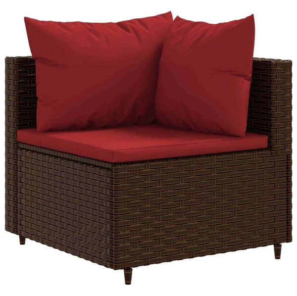 VidaXL Polyrattan Kerti Ülőgarnitúra - 4 részes - Barna