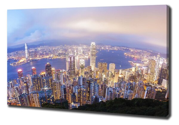 Vászonfotó Hong kong panoráma