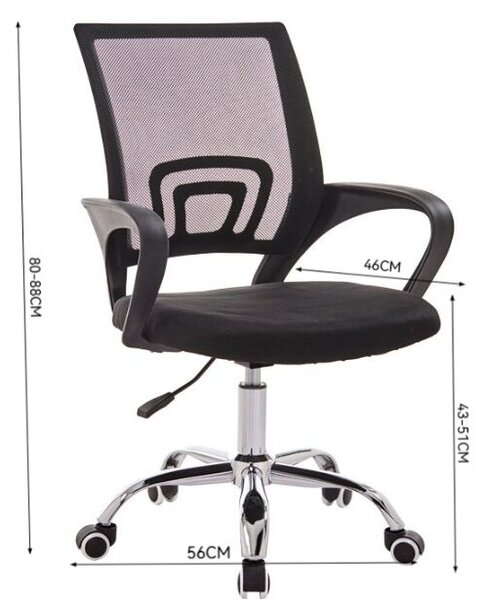 Pepita ergonomikus Irodai Forgószék - fekete-lime