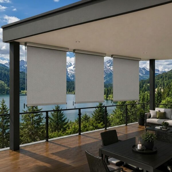 Avenberg TACOMA Függőleges napellenző - szélesség 140 cm, szürke
