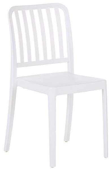 Kétdarabos kerti szék szett SERSALE Szintetikus anyag Fehér
