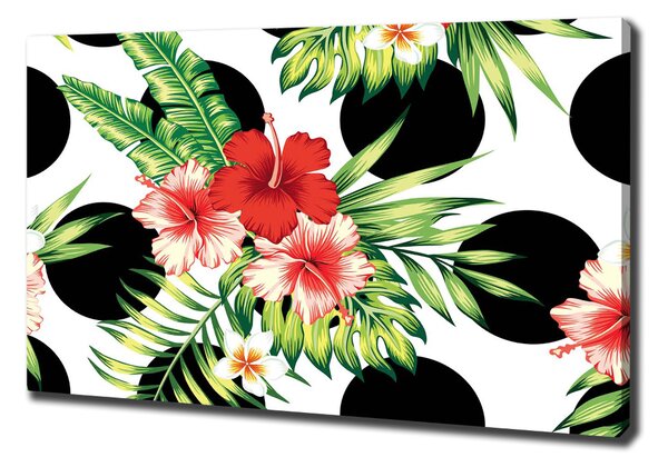 Fali vászonkép Hawaii virágok