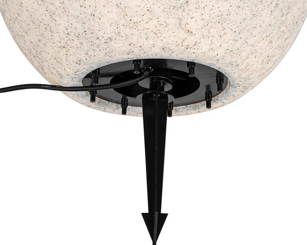 Okos kültéri lámpa szürke 45 cm IP65 LED-del - Nura
