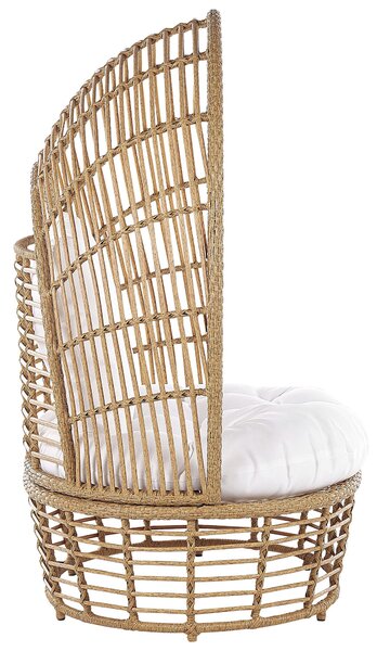 Kerti karosszék LIDO Rattan Bézs